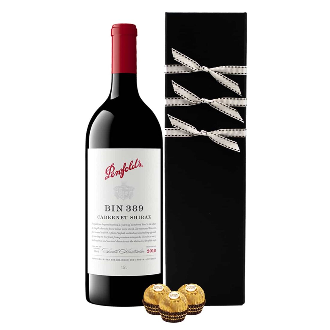 Penfolds Bin 389 Shiraz Cabernet Gift Box - Image 2