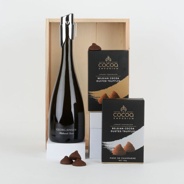 Georg Jensen Cuvee Gift Box with Chocolates