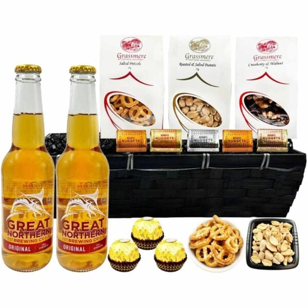 Beers & Nibbles Gift Basket