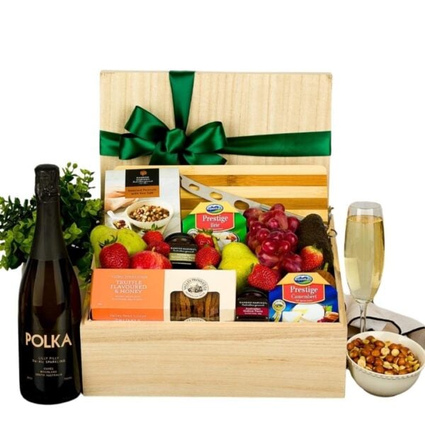 Non-Alcoholic Sparkling & Fruit Basket