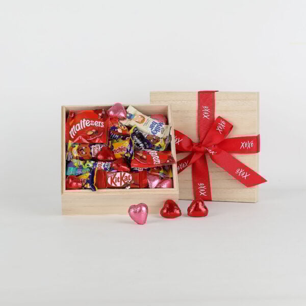 Chocolate Box of Love - Red