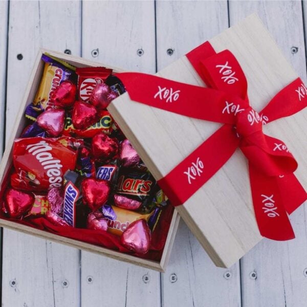 Chocolate Box of Love - Red