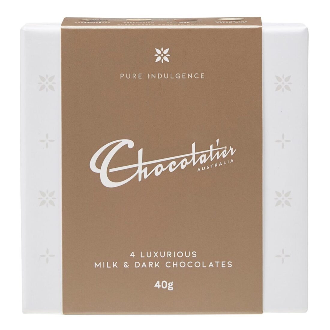 Chocolatier Pure Indulgence Milk & Dark Chocolates 40g