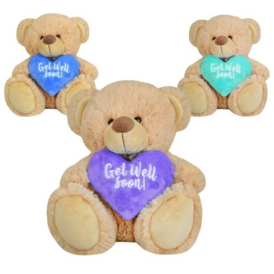 Get Well Soon Bear (Assorted Colours)