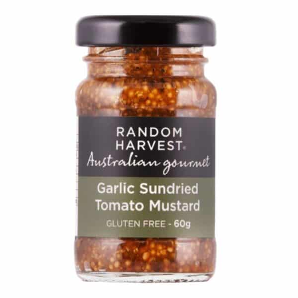Random Harvest Garlic Sundried Tomato Mustard 60g