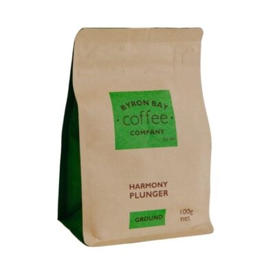 Byron Bay Coffee Ground Harmony Plunger Coffee 100g