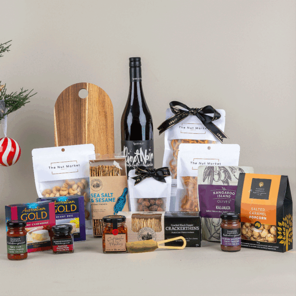 Deluxe Christmas Wine & Cheese Hamper - The People's Pinot